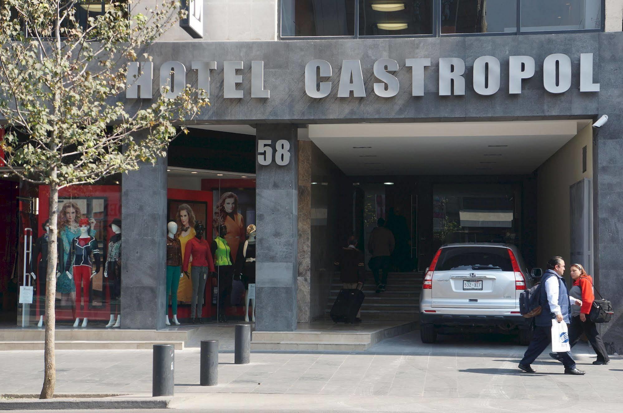 ホテル カストロポル メキシコシティ エクステリア 写真